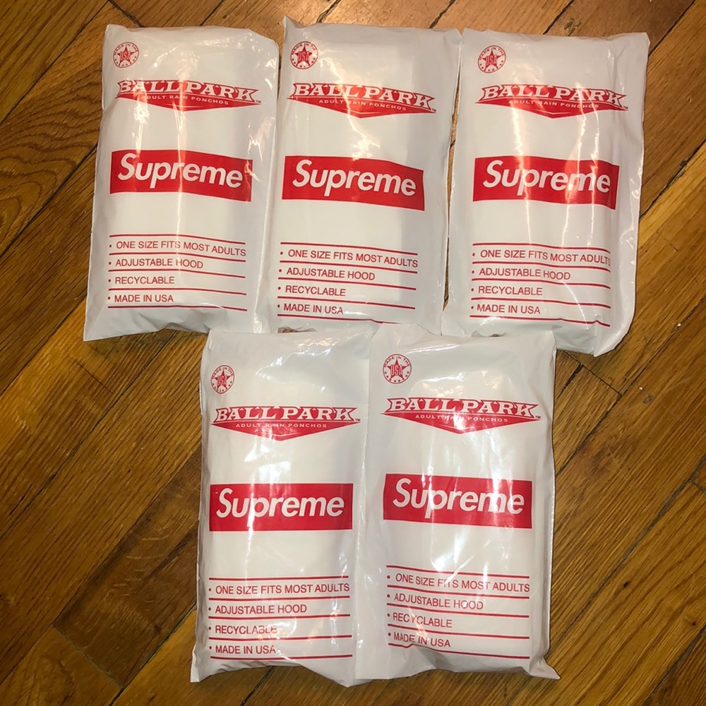 NWT Supreme Ballpark Adult Rain Poncho SS20, OS - Picture 7 of 9